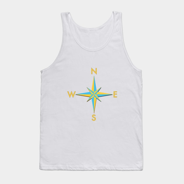 Navigation Compass Tank Top by nickemporium1